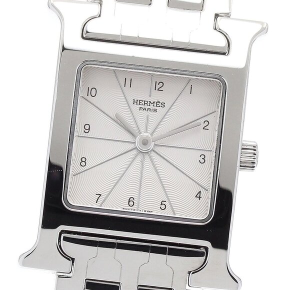 HERMES H watch HH1.210 Silver Dial Quartz Ladies Watch main image 12